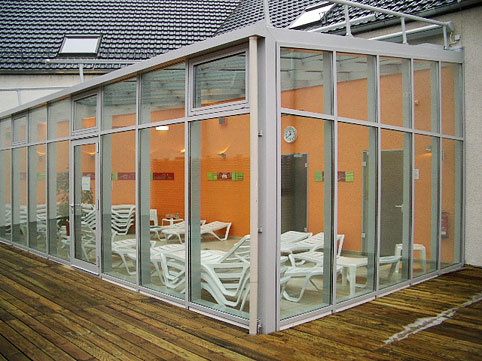 Wintergarten Fitnessstudio